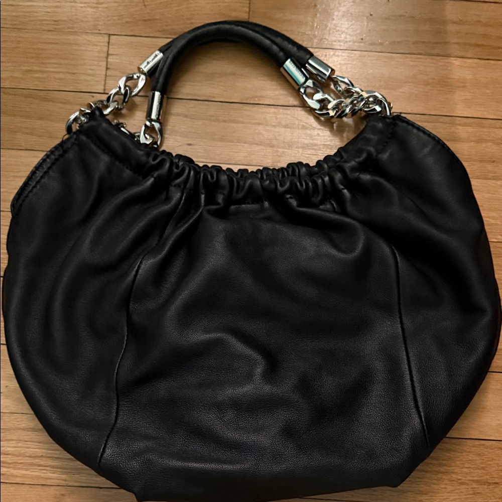 Michael Kors Elegant Black Leather Women's Bag